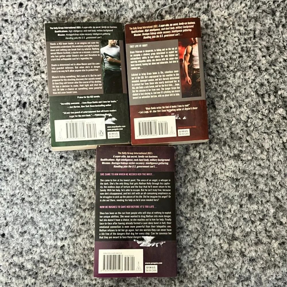 Maya Bank's KGI romance thriller book bundle - Picture 5 of 6